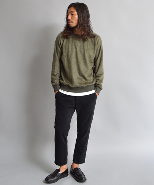 THING FABRICS（シングファブリックス）の「tHING FABRICS/シングファブリックス Easy pant (Short Pile)（その他パンツ・メンズ・ブラック/グレー/ネイビー・0/1）」の20枚目の写真