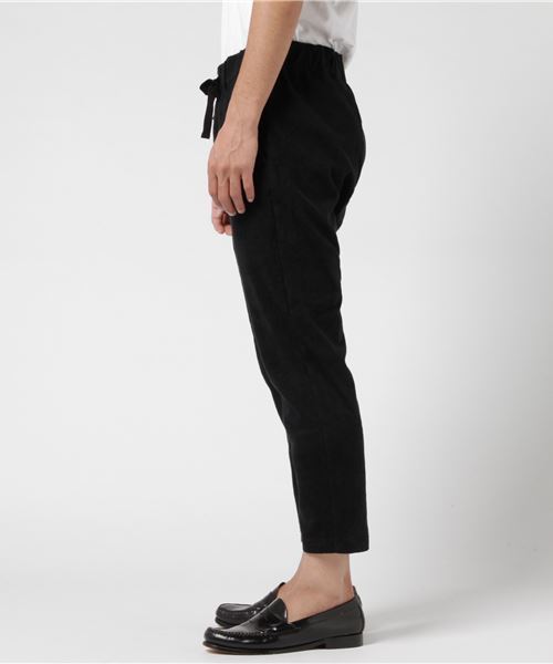 THING FABRICS（シングファブリックス）の「tHING FABRICS/シングファブリックス Easy pant (Short Pile)（その他パンツ・メンズ・ブラック/グレー/ネイビー・0/1）」の7枚目の写真