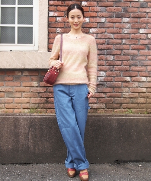 BEAUTY&YOUTH UNITED ARROWS(ビューティーアンドユースユナイテッドアローズ)の「BY ∵LEE別注カラーペインター ◆(その他パンツ・レディース・ベージュ/ネイビー・SMALL/MEDIUM/LARGE)」の1枚目の写真