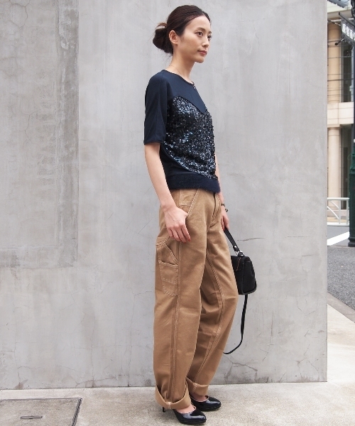 BEAUTY&YOUTH UNITED ARROWS(ビューティーアンドユースユナイテッドアローズ)の「BY ∵LEE別注カラーペインター ◆(その他パンツ・レディース・ベージュ/ネイビー・SMALL/MEDIUM/LARGE)」の11枚目の写真