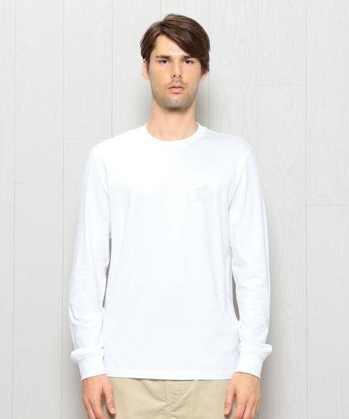 FUTUR（フューチャー）の「＜FUTUR＞01 LONG SLEEVE T-SHIRT/Tｼｬﾂ（Tシャツ/カットソー・メンズ・ホワイト・MEDIUM/LARGE）」の2枚目の写真