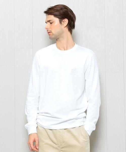 FUTUR（フューチャー）の「＜FUTUR＞01 LONG SLEEVE T-SHIRT/Tｼｬﾂ（Tシャツ/カットソー・メンズ・ホワイト・MEDIUM/LARGE）」の10枚目の写真