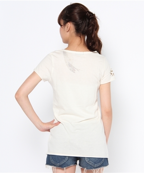 goa（ゴア）の「A/WフロントフェザーTシャツ（Tシャツ