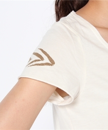 goa（ゴア）の「A/WフロントフェザーTシャツ（Tシャツ/カットソー