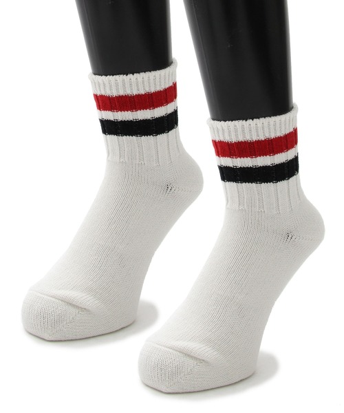 Mr.COVER（ミスターカバー）の「【 Mr.COVER / ミスターカバー 】 日本製 アンクル ライン スニーカーソックス / 厚手（ソックス/靴下・メンズ・ブラック/グレー/ホワイト系その他/ホワイト系その他2/ホワイト系その他3/ホワイト系その他4・FREE）」の5枚目の写真