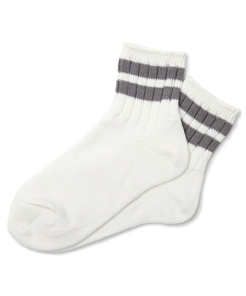 Mr.COVER（ミスターカバー）の「【 Mr.COVER / ミスターカバー 】 日本製 アンクル ライン スニーカーソックス / 厚手（ソックス/靴下・メンズ・ブラック/グレー/ホワイト系その他/ホワイト系その他2/ホワイト系その他3/ホワイト系その他4・FREE）」の22枚目の写真