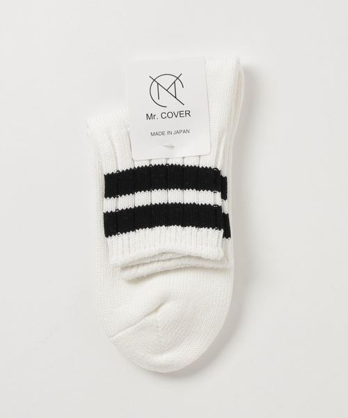Mr.COVER（ミスターカバー）の「【 Mr.COVER / ミスターカバー 】 日本製 アンクル ライン スニーカーソックス / 厚手（ソックス/靴下・メンズ・ブラック/グレー/ホワイト系その他/ホワイト系その他2/ホワイト系その他3/ホワイト系その他4・FREE）」の20枚目の写真