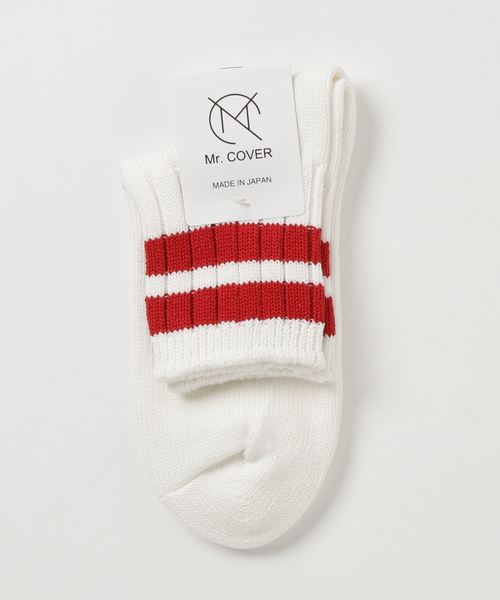 Mr.COVER（ミスターカバー）の「【 Mr.COVER / ミスターカバー 】 日本製 アンクル ライン スニーカーソックス / 厚手（ソックス/靴下・メンズ・ブラック/グレー/ホワイト系その他/ホワイト系その他2/ホワイト系その他3/ホワイト系その他4・FREE）」の18枚目の写真