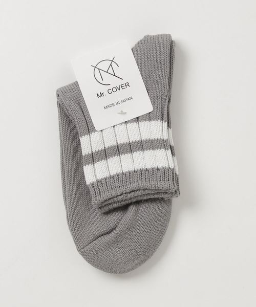 Mr.COVER（ミスターカバー）の「【 Mr.COVER / ミスターカバー 】 日本製 アンクル ライン スニーカーソックス / 厚手（ソックス/靴下・メンズ・ブラック/グレー/ホワイト系その他/ホワイト系その他2/ホワイト系その他3/ホワイト系その他4・FREE）」の15枚目の写真