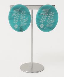 POU DOU DOU | アクリルオーバルイヤリング(イヤリング)