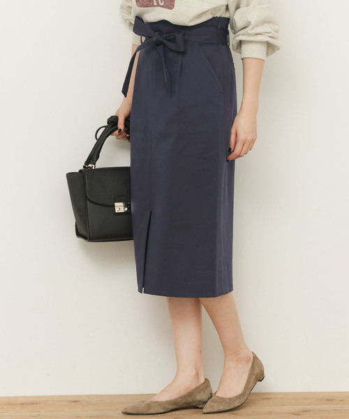 Dickies（ディッキーズ）の「Dickies×Sonny label　別注ウエストベルトタイトスカート（スカート・レディース・ベージュ/ネイビー/オリーブ・36/38）」の2枚目の写真