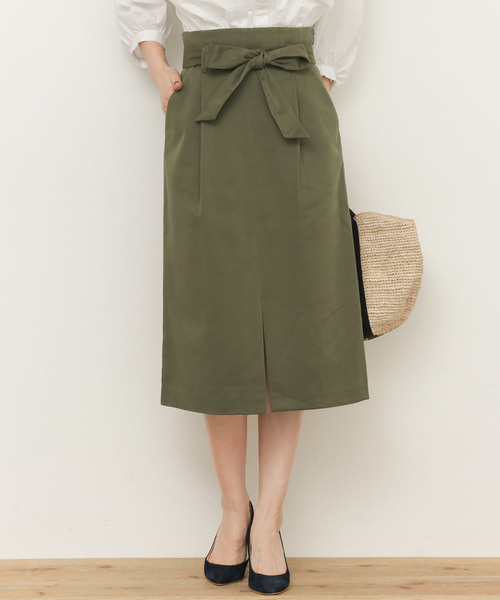 Dickies（ディッキーズ）の「Dickies×Sonny label　別注ウエストベルトタイトスカート（スカート・レディース・ベージュ/ネイビー/オリーブ・36/38）」の3枚目の写真