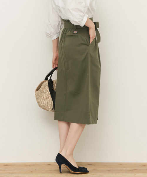 Dickies（ディッキーズ）の「Dickies×Sonny label　別注ウエストベルトタイトスカート（スカート・レディース・ベージュ/ネイビー/オリーブ・36/38）」の6枚目の写真