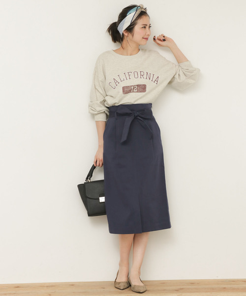 Dickies（ディッキーズ）の「Dickies×Sonny label　別注ウエストベルトタイトスカート（スカート・レディース・ベージュ/ネイビー/オリーブ・36/38）」の19枚目の写真