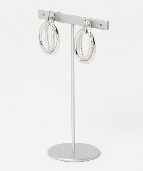 florist（フローリスト）の「シャギー＆プレーンリングピアス（ピアス（両耳用）・レディース・その他1/その他2・FREE）」の4枚目の写真