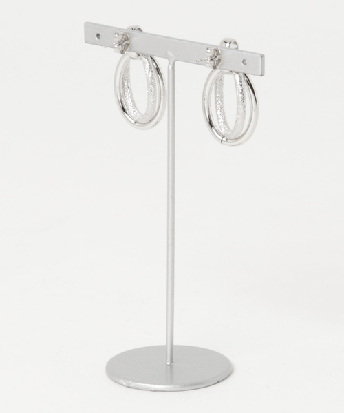 florist（フローリスト）の「シャギー＆プレーンリングピアス（ピアス（両耳用）・レディース・その他1/その他2・FREE）」の3枚目の写真