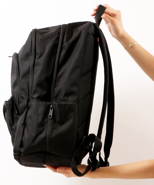 YAKPAK(ヤックパック)の「YAKPAK/ヤックパック ブランドロゴ撥水コーティングバックパック(バックパック/リュック・メンズ・ブラック系その他/ネイビー/ライトグレー/ミント/ラベンダー/ブラック×イエロー/ブラック/ブラック×ホワイト・FREE)」の12枚目の写真