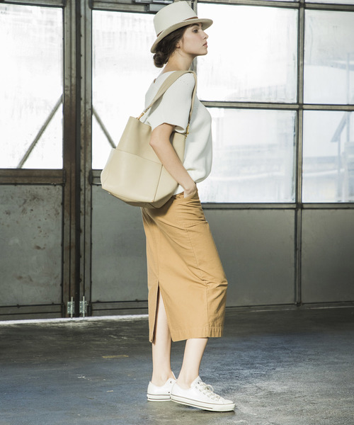 Emma Taylor（エマテイラー）の「ミリタリータイトスカート（スカート・レディース・ベージュ/カーキ/オフホワイト/ダークカーキ/ブラック・36/38）」の7枚目の写真