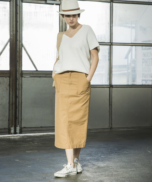 Emma Taylor（エマテイラー）の「ミリタリータイトスカート（スカート・レディース・ベージュ/カーキ/オフホワイト/ダークカーキ/ブラック・36/38）」の16枚目の写真