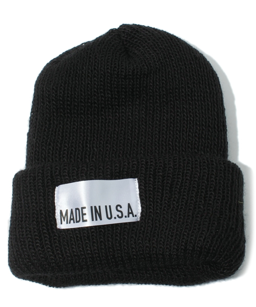 green label relaxing（グリーンレーベルリラクシング）の「▲▲▲GLR MADE IN USA ビーニーキャップ（ニットキャップ/ビーニー・メンズ・ダークグレー/ワインレッド/ケリー/ロイヤルブルー/パープル/その他1/ダークブラウン/レッド/ネイビー/ブラック・フリー）」の10枚目の写真