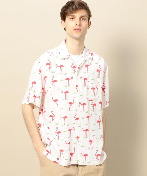town フラミンゴシャツ BEAUTY&YOUTH UNITED ARROWS（ビューティーアンドユース