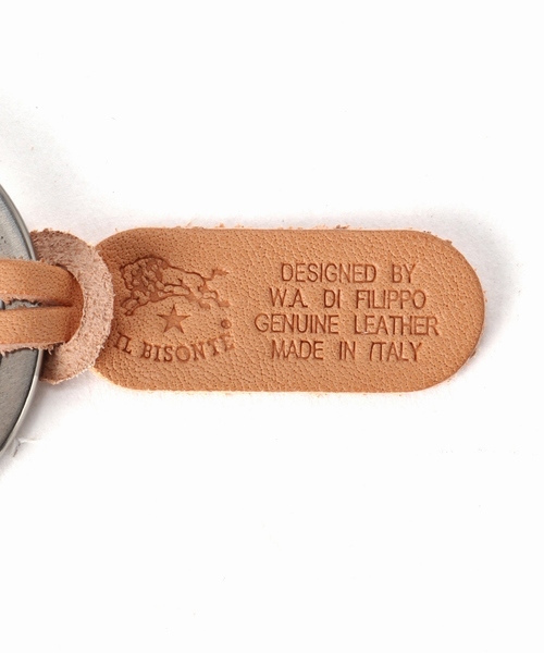 IL BISONTE（イルビゾンテ）の「IL BISONTE / イルビゾンテ : イカンフックシキキーホルダー＃（キーケース/キーアクセサリー・メンズ・ブラック/ベージュ/ブラウン・FREE）」の8枚目の写真