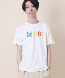 クルーネックプリントTシャツ