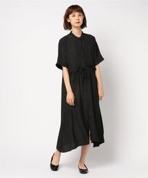 minius | ウエストシャーリングワンピース(ワンピース)
