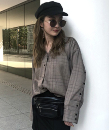 ENVYM | バックボタンＳＨ(シャツ/ブラウス)