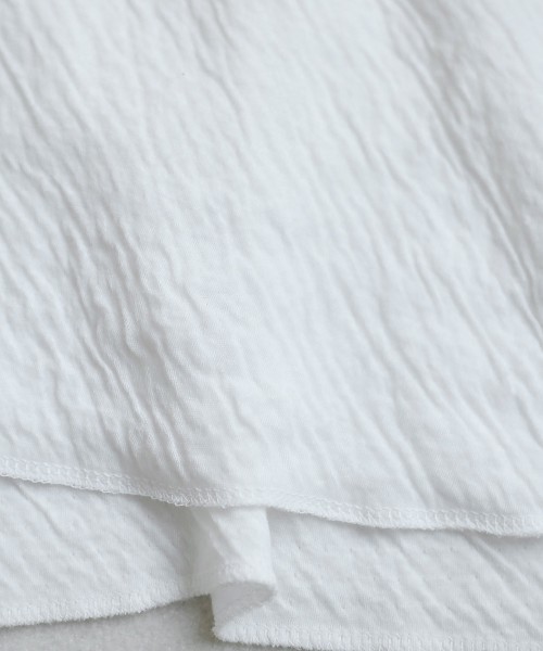 TODAYFUL（トゥデイフル）の「ダブルフェイススリットロングT（Tシャツ/カットソー・レディース・ホワイト/キナリ/ブラック・FREE）」の17枚目の写真