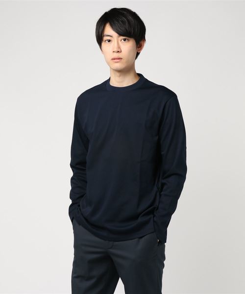UNITED TOKYO（ユナイテッドトウキョウ）の「テクノラマスムスロングスリーブTEE（Tシャツ/カットソー・メンズ・ブラック/ネイビー/ブラウン/オフホワイト・1/2/3）」の10枚目の写真