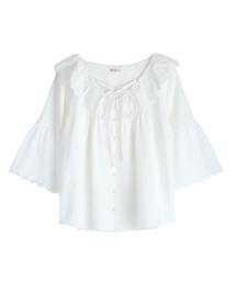 axes femme | クロスリボンブラウス(シャツ/ブラウス)