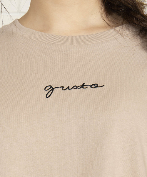 WEGO(ウィゴー)の「WEGO/ロゴルーズコットンロンT(Tシャツ/カットソー・レディース・ホワイト/ベージュ/ピンク/ブルー・FREE)」の20枚目の写真