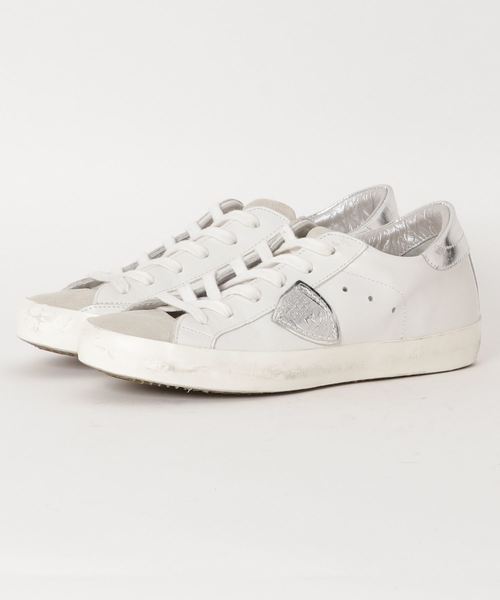 PHILIPPE MODEL(フィリップモデル)の「PHILIPPE MODEL(フィリップモデル)PM-CLLD 1005/ローカットスニーカー(スニーカー・レディース・ホワイト・37)」の1枚目の写真