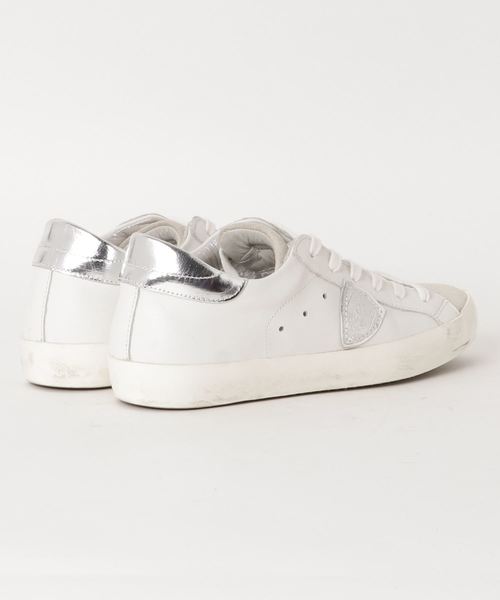 PHILIPPE MODEL(フィリップモデル)の「PHILIPPE MODEL(フィリップモデル)PM-CLLD 1005/ローカットスニーカー(スニーカー・レディース・ホワイト・37)」の2枚目の写真