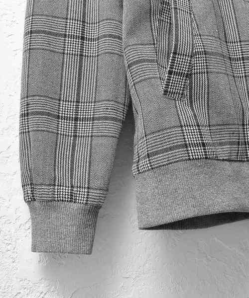 MinoriTY（マイノリティ）の「リバーシブルMA-1 チェックストライプブルゾン（その他アウター・メンズ・ブラック系その他/グレー系その他/ブラウン系その他/グリーン系その他/ブルー系その他/ブラック系その他2・M/L）」の15枚目の写真