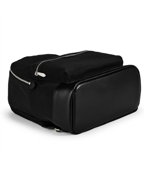 PELLE MORBIDA(ペッレモルビダ)の「ONDA(オンダ)バックパック(バックパック/リュック・メンズ・ブラック/ネイビー/ブルー系その他・FREE)」の5枚目の写真