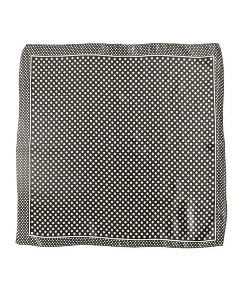 Grandeir（グランディール）の「小判 正方形 スカーフ（バンダナ/スカーフ・レディース・ベージュ/ネイビー/ホワイト系その他/ブラック系その他/ブラウン系その他/ベージュ系その他/ブルー系その他/ピンク系その他・M）」の10枚目の写真