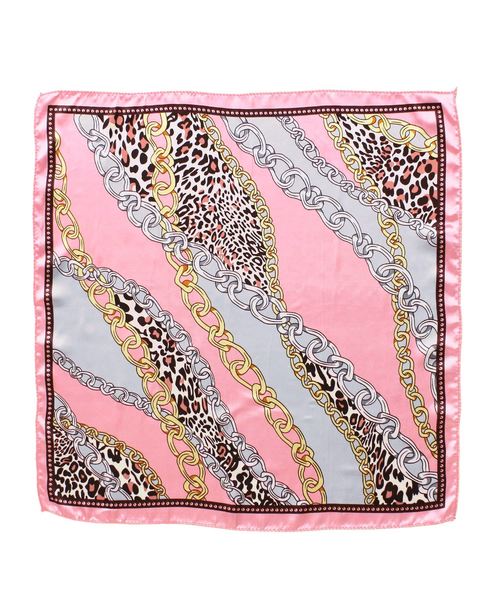 Grandeir（グランディール）の「小判 正方形 スカーフ（バンダナ/スカーフ・レディース・ベージュ/ネイビー/ホワイト系その他/ブラック系その他/ブラウン系その他/ベージュ系その他/ブルー系その他/ピンク系その他・M）」の17枚目の写真