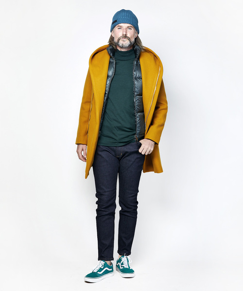 junhashimoto（ジュンハシモト）の「WRAP COAT（ダッフルコート）」 - WEAR