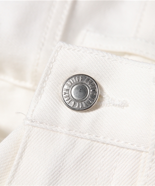 BEAUTY&YOUTH UNITED ARROWS（ビューティーアンドユースユナイテッドアローズ）の「【WEB限定】by ∴ ホワイト/デニム 5ポケット スキニー パンツ（デニムパンツ・メンズ・オフホワイト・MEDIUM/X-LARGE/SMALL/LARGE）」の10枚目の写真