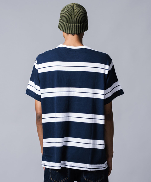 Levi's（リーバイス）の「リラックスグラフィックTシャツ BABY TAB BOLT STRIPE DRESS BLUES/ WHITE（Tシャツ/カットソー・メンズ・マルチ・L/M/XL/S）」の8枚目の写真