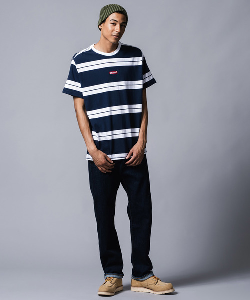 Levi's（リーバイス）の「リラックスグラフィックTシャツ BABY TAB BOLT STRIPE DRESS BLUES/ WHITE（Tシャツ/カットソー・メンズ・マルチ・L/M/XL/S）」の11枚目の写真