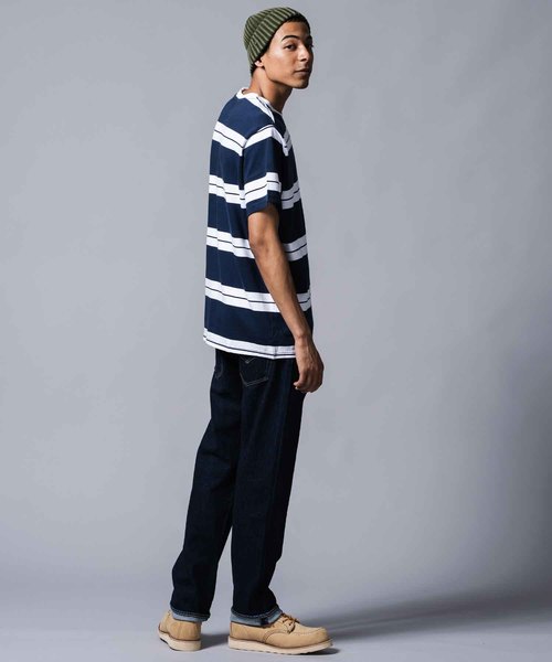 Levi's（リーバイス）の「リラックスグラフィックTシャツ BABY TAB BOLT STRIPE DRESS BLUES/ WHITE（Tシャツ/カットソー・メンズ・マルチ・L/M/XL/S）」の6枚目の写真