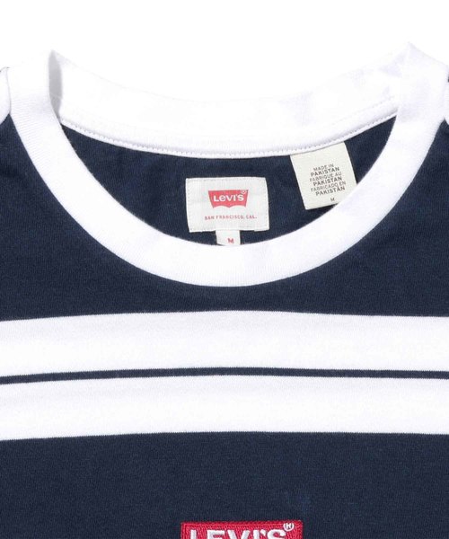 Levi's（リーバイス）の「リラックスグラフィックTシャツ BABY TAB BOLT STRIPE DRESS BLUES/ WHITE（Tシャツ/カットソー・メンズ・マルチ・L/M/XL/S）」の10枚目の写真