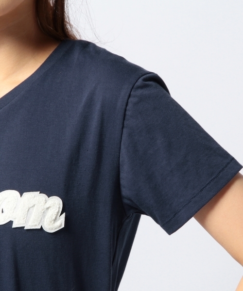 Another Edition（アナザーエディション）の「AE hello Blossam T（Tシャツ/カットソー・レディース・ホワイト/ネイビー・フリー）」の11枚目の写真