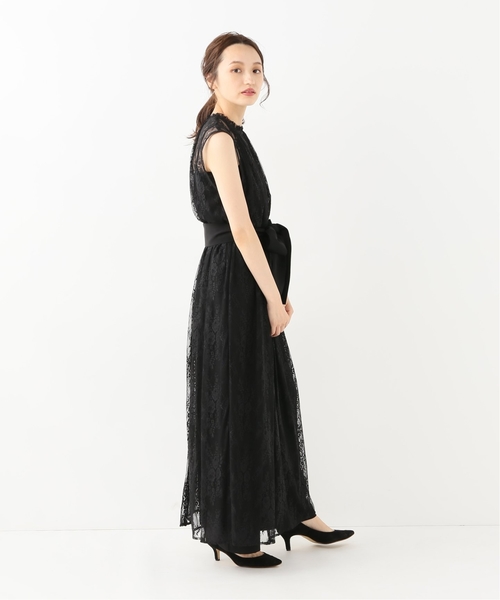 La TOTALITE(ラトータリテ)の「【kaene/カエン】レースジレ付きオールインワン【手洗い可能】(その他パンツ・レディース・ブラック・FREE)」の3枚目の写真