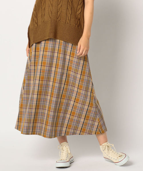fredy repit（フレディレピ）の「チェックマキシスカート（スカート・レディース・ブルー系その他/イエロー系その他・38/36）」の2枚目の写真