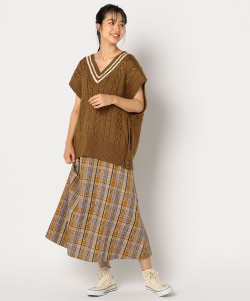 fredy repit（フレディレピ）の「チェックマキシスカート（スカート・レディース・ブルー系その他/イエロー系その他・38/36）」の19枚目の写真