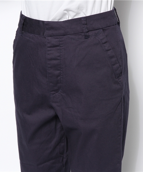 NANO universe（ナノユニバース）の「ウォッシュドチノパンツ（チノパンツ・レディース・オフホワイト/ベージュ/ネイビー/ライトグレー・36/38）」の7枚目の写真